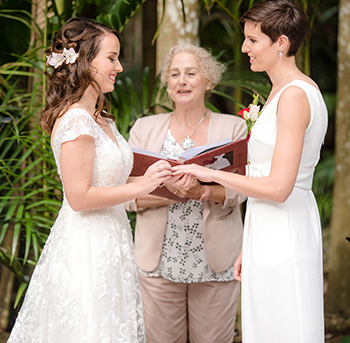 Marry Me Marilyn Ronja & Emily Wedding Pethers Rainforest Retreat Mt Tamborine